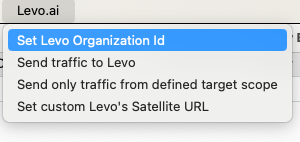 Organization ID setting